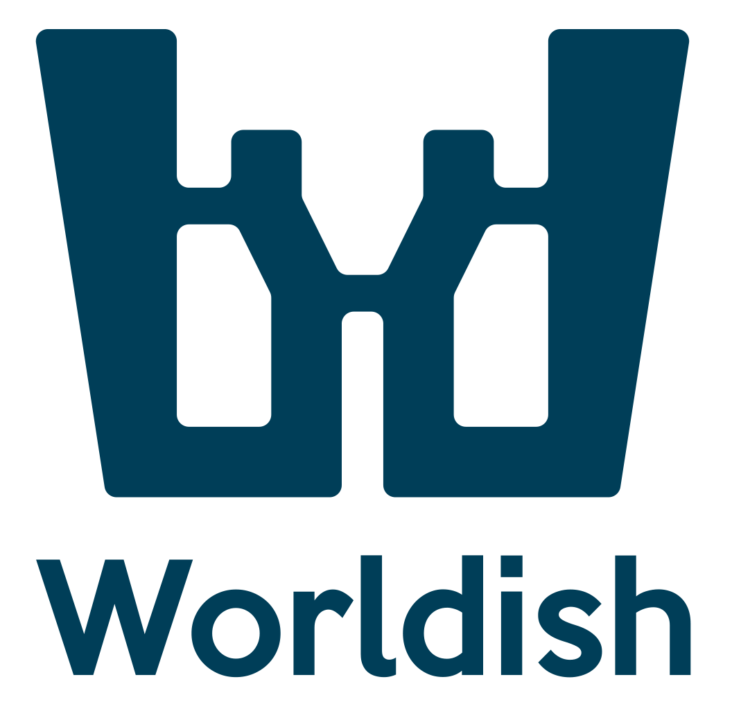 Worldish Logo Vertical